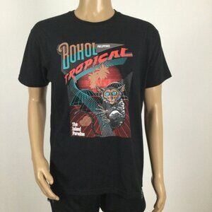 👛 (ANY 2/$20) MY PHILIPPINES Black Graphic Tee Medium